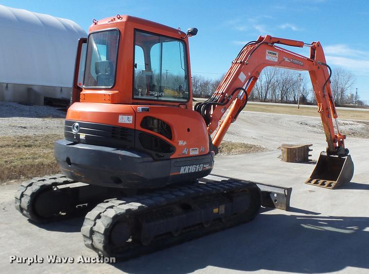 image for item DA3327 2008 Kubota KX161-3 compact excavator