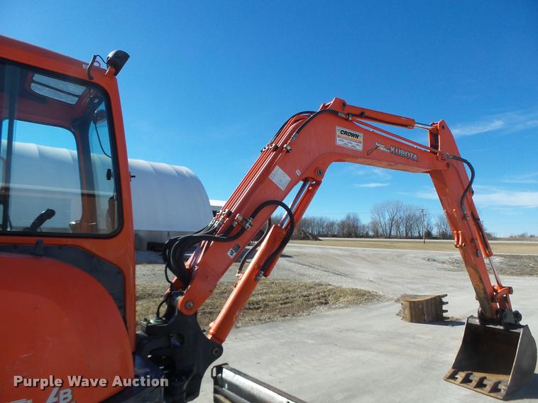 image for item DA3327 2008 Kubota KX161-3 compact excavator