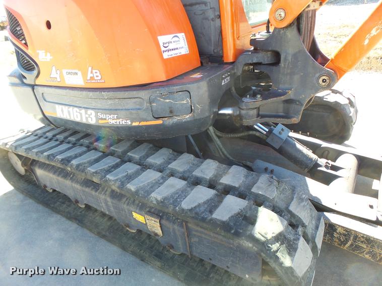 image for item DA3327 2008 Kubota KX161-3 compact excavator