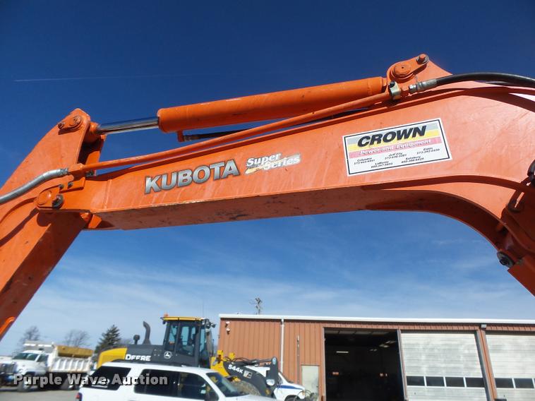 image for item DA3327 2008 Kubota KX161-3 compact excavator