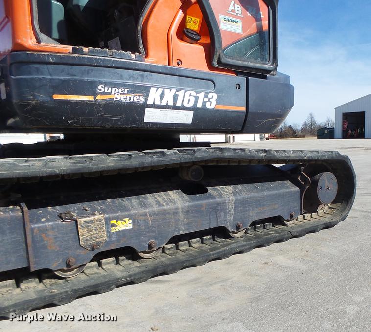 image for item DA3327 2008 Kubota KX161-3 compact excavator