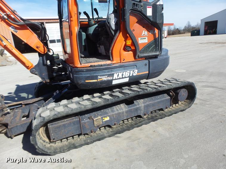 image for item DA3327 2008 Kubota KX161-3 compact excavator