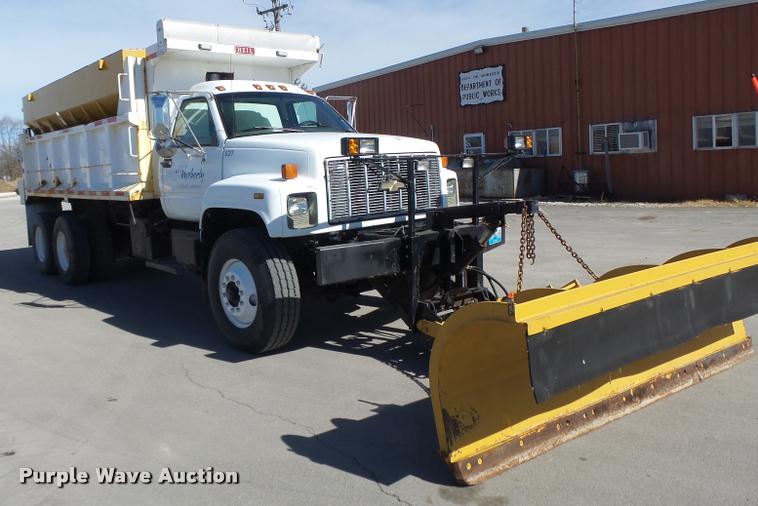 image for item DA3329 1994 Chevrolet Kodiak dump truck