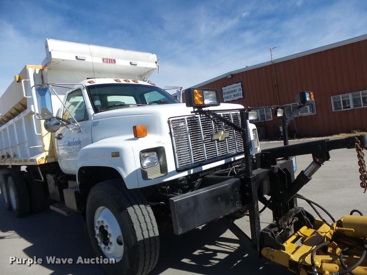 image for item DA3329 1994 Chevrolet Kodiak dump truck