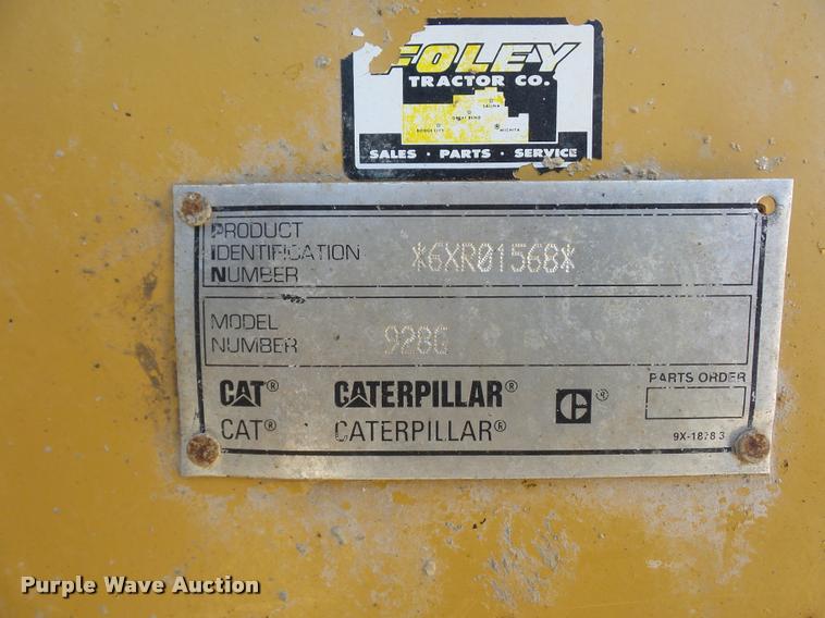 image for item DA4019 1999 Caterpillar 928G wheel loader