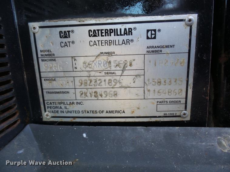 image for item DA4019 1999 Caterpillar 928G wheel loader