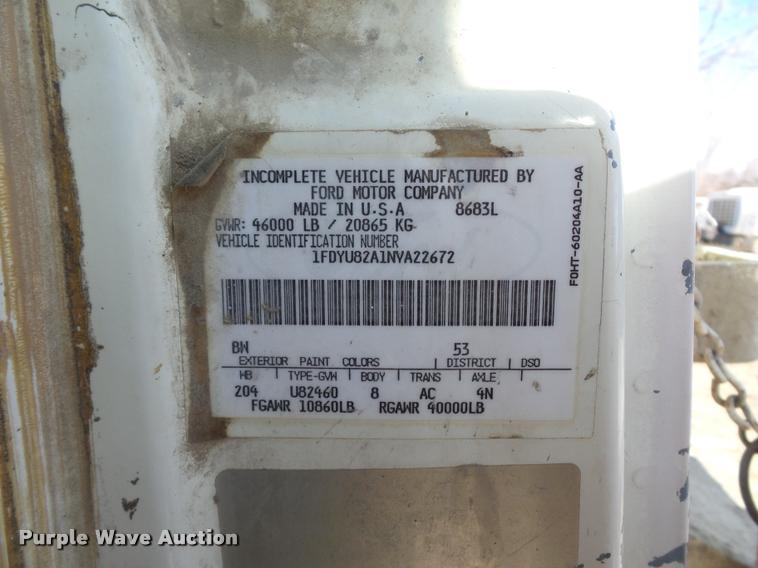 image for item DA4023 1992 Ford LT8000 dump truck