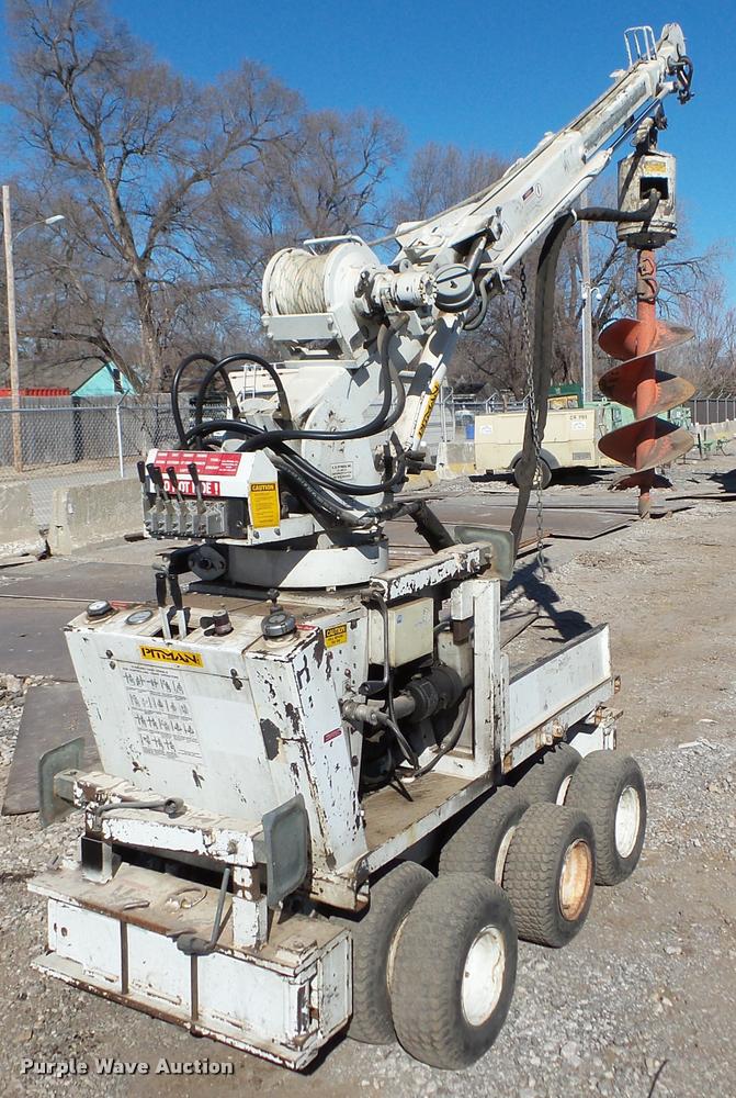 image for item DA7361 Pitman Panther 4000-T mini digger derrick