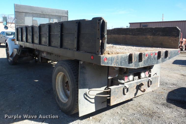 image for item DA7362 1998 Kenworth T300 flatbed dump truck