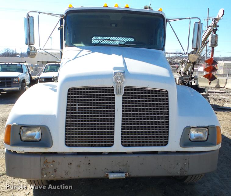 image for item DA7362 1998 Kenworth T300 flatbed dump truck