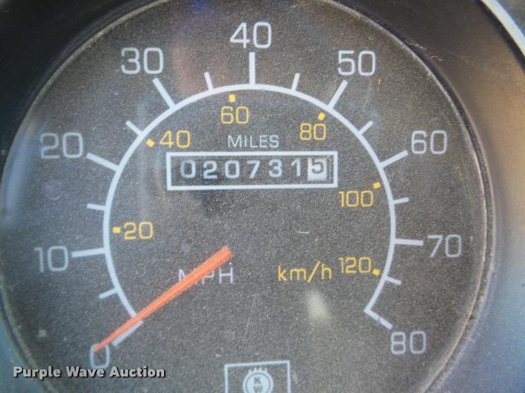 image for item DA7362 1998 Kenworth T300 flatbed dump truck