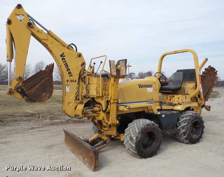 image for item DA7364 2000 Vermeer RT700 trencher