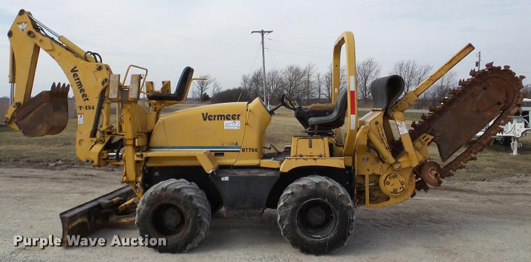 image for item DA7364 2000 Vermeer RT700 trencher