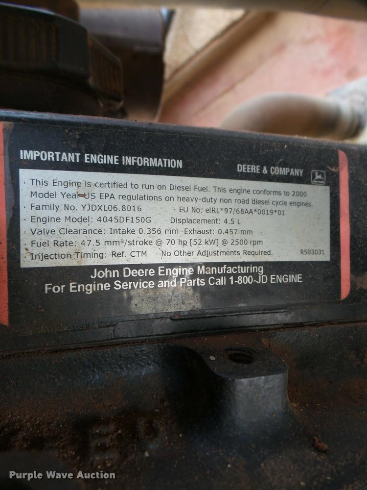 image for item DA7364 2000 Vermeer RT700 trencher