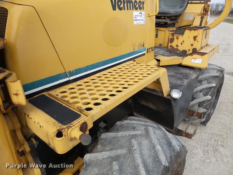 image for item DA7364 2000 Vermeer RT700 trencher