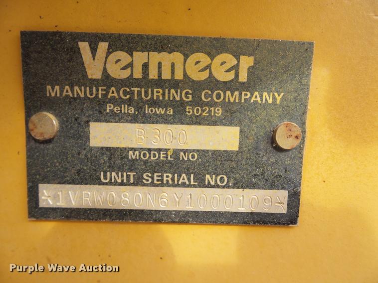 image for item DA7364 2000 Vermeer RT700 trencher