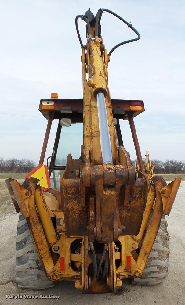 image for item DA7370 1991 Case 580 Super K backhoe