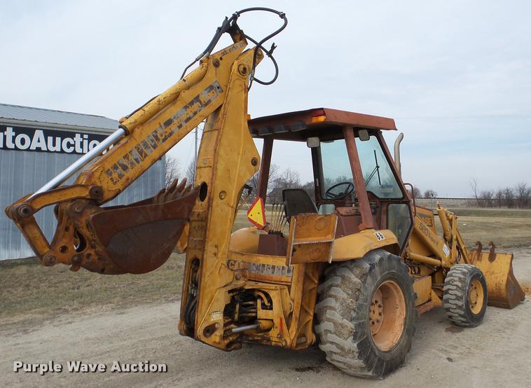 image for item DA7370 1991 Case 580 Super K backhoe
