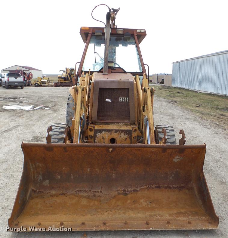 image for item DA7370 1991 Case 580 Super K backhoe