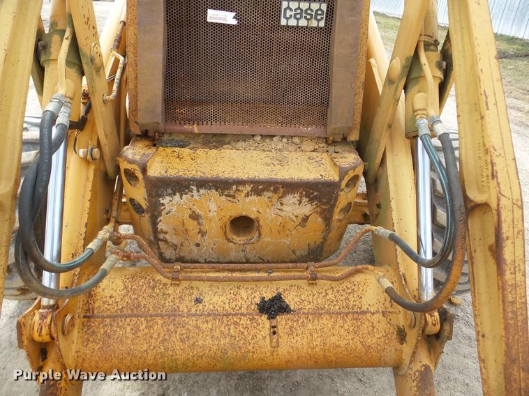 image for item DA7370 1991 Case 580 Super K backhoe