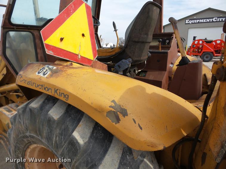 image for item DA7370 1991 Case 580 Super K backhoe