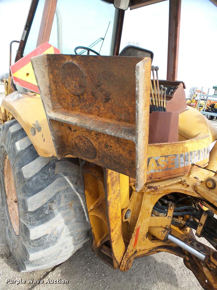 image for item DA7370 1991 Case 580 Super K backhoe