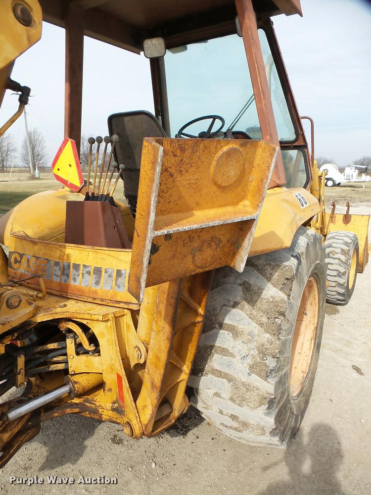 image for item DA7370 1991 Case 580 Super K backhoe