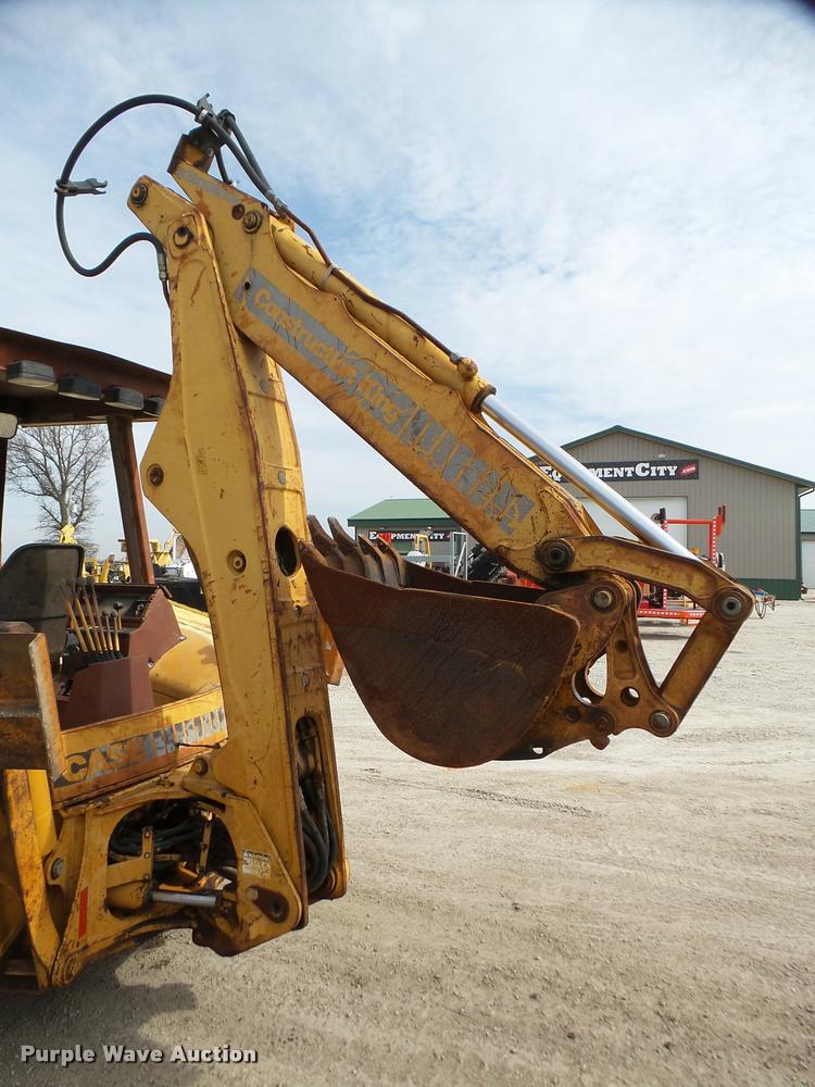 image for item DA7370 1991 Case 580 Super K backhoe