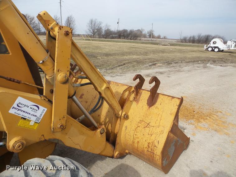 image for item DA7370 1991 Case 580 Super K backhoe