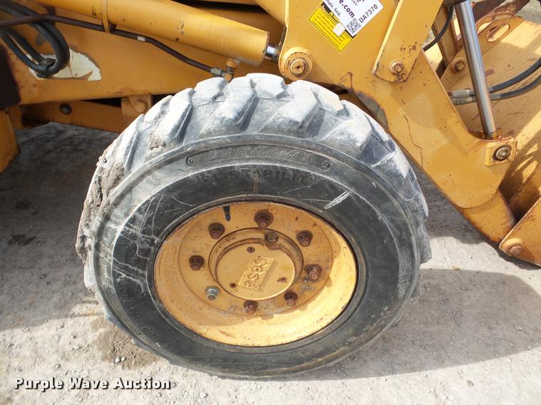 image for item DA7370 1991 Case 580 Super K backhoe