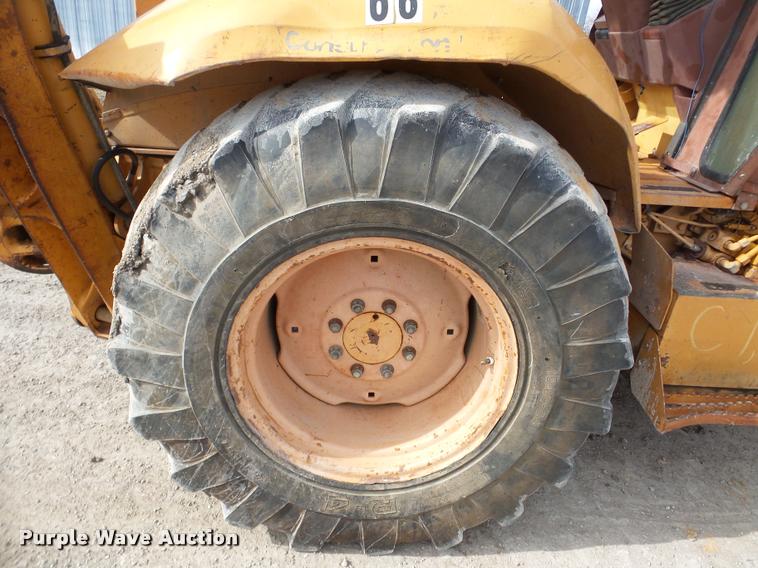 image for item DA7370 1991 Case 580 Super K backhoe