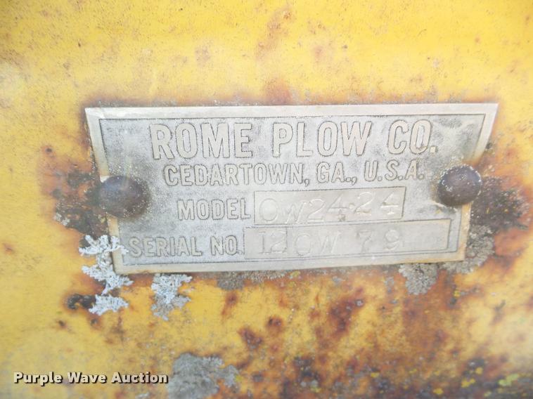 image for item DA7730 Rome Plow 0W2424 disk