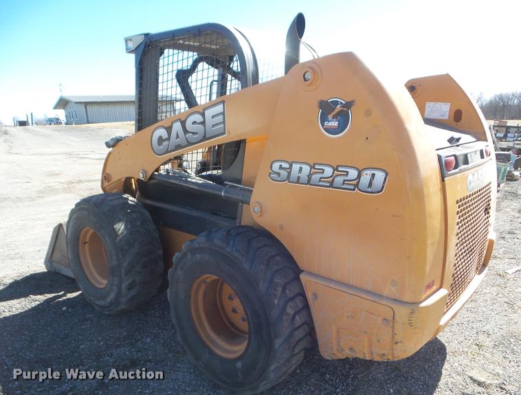 image for item DA7731 2012 Case SR220 skid steer