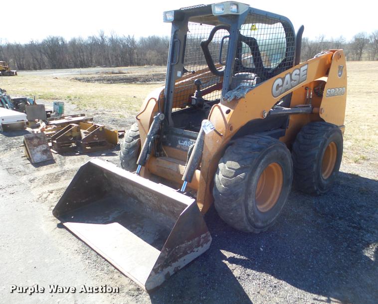 image for item DA7731 2012 Case SR220 skid steer