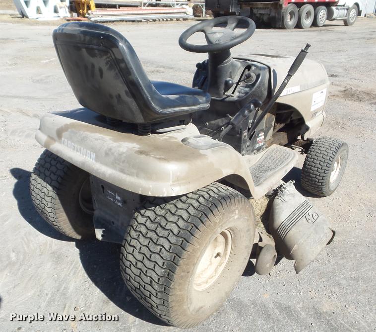 image for item DA7732 Craftsman LTX1000 lawn mower