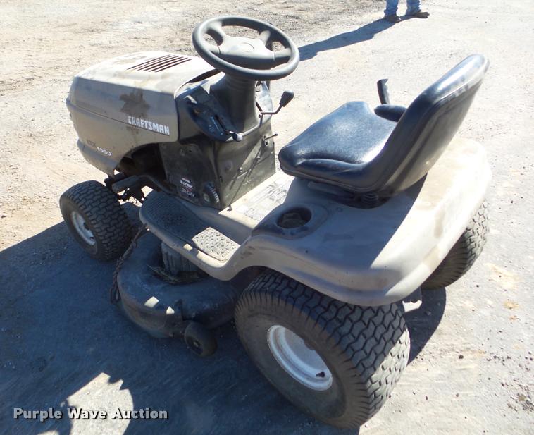 image for item DA7732 Craftsman LTX1000 lawn mower