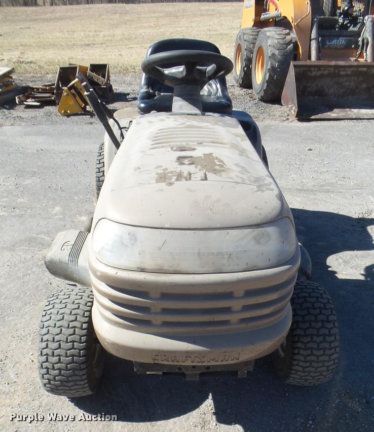image for item DA7732 Craftsman LTX1000 lawn mower
