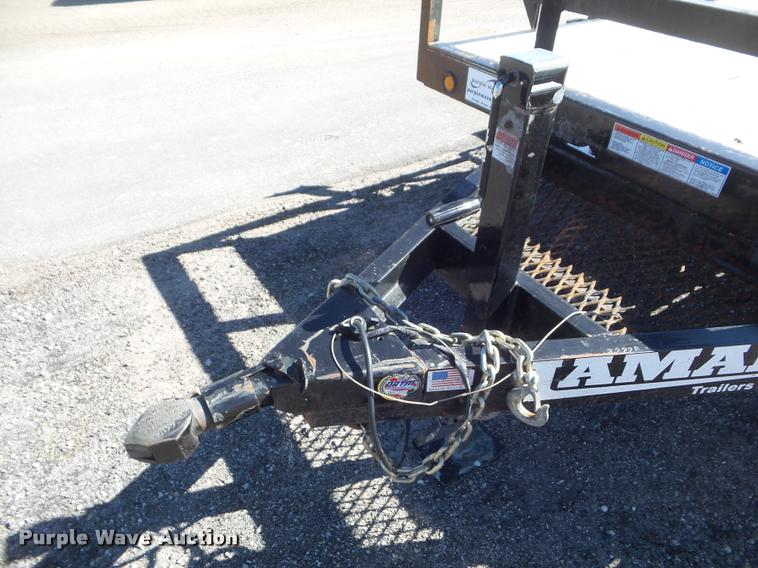 image for item DA7734 2014 Lamar utility trailer