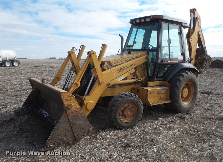 image for item DB0572 1997 Case 580 Super L backhoe