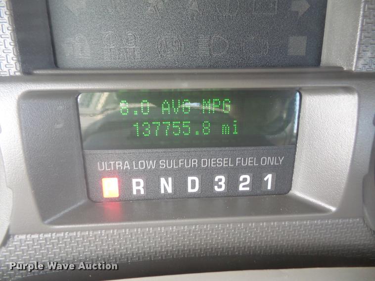 image for item DB0667 2008 Ford F550 Super Duty utility truck