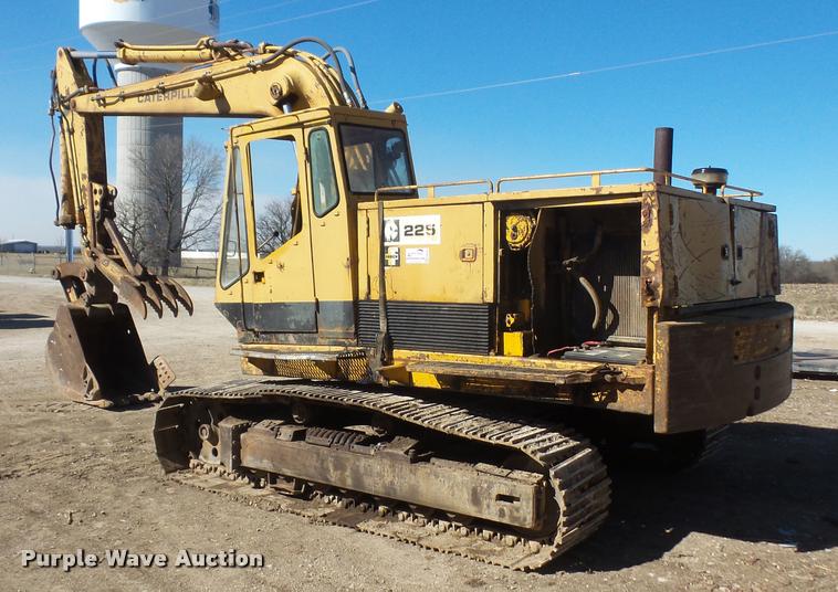 image for item DB0694 1973 Caterpillar 225 excavator