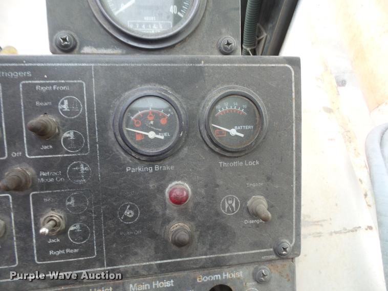 image for item DB0743 1982 Link Belt HSP8040 crane