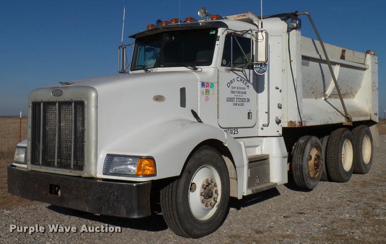 image for item DB2375 1998 Peterbilt 377 dump truck