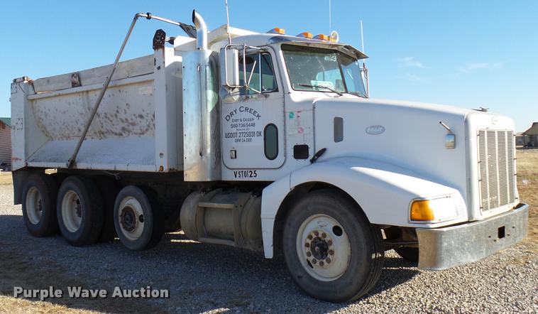 image for item DB2375 1998 Peterbilt 377 dump truck
