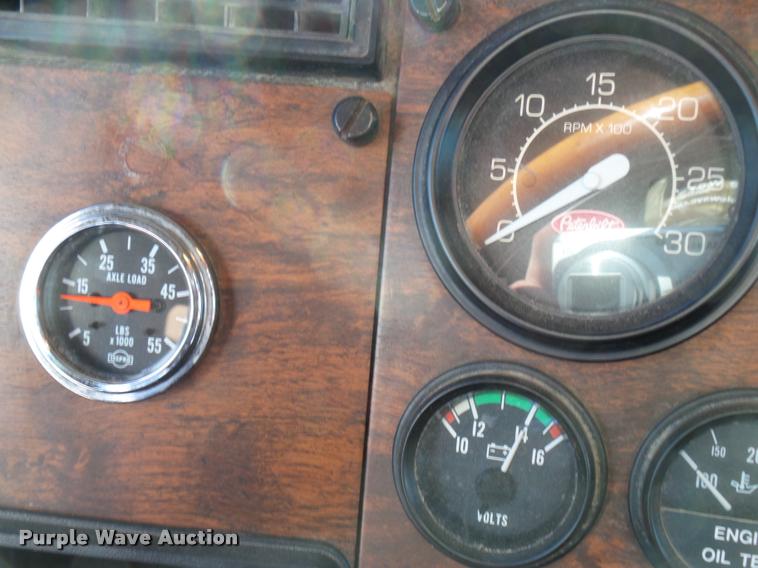 image for item DB2375 1998 Peterbilt 377 dump truck