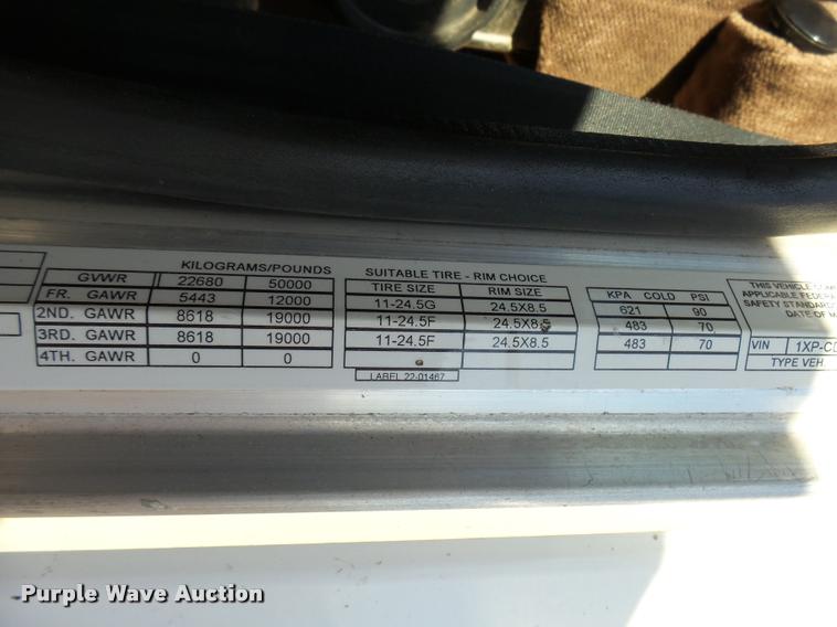 image for item DB2375 1998 Peterbilt 377 dump truck