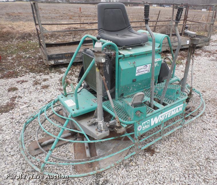 image for item DB2994 Multiquip Whiteman ride-on power trowel