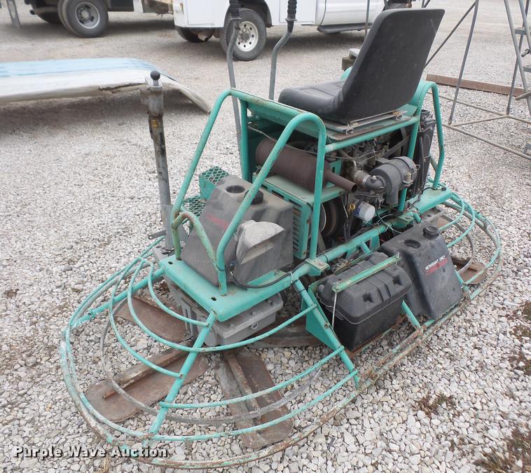 image for item DB2994 Multiquip Whiteman ride-on power trowel