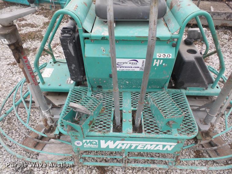 image for item DB2994 Multiquip Whiteman ride-on power trowel