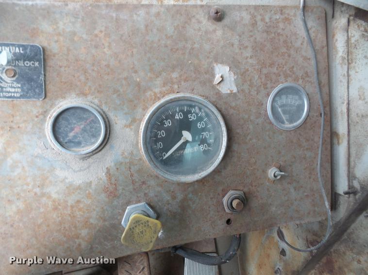 image for item DB2999 1964 Hendrickson carrier with Willams LDH60 hole digger drill rig